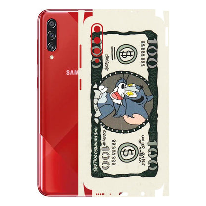 Samsung A/S Series Phone Skins (All Models) - Tom Hundred Dollar - 3D Embossed Finish (L-324) Samsung Galaxy A70s
