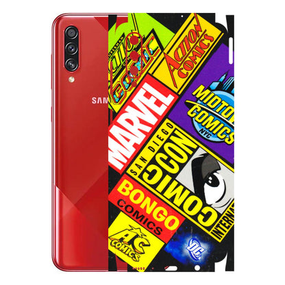 Samsung A/S Series Phone Skins (All Models) - Bongo Comic Con - 3D Embossed Finish (L-325) Samsung Galaxy A70s