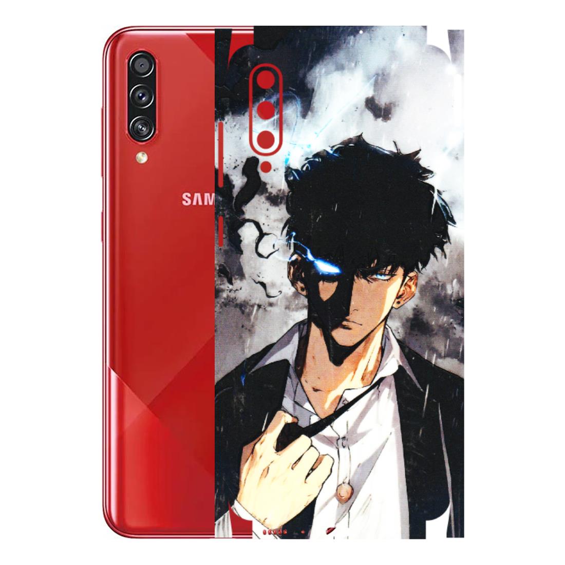 Samsung A/S Series Phone Skins (All Models) - Sung Jinwoo Manhwa Anime - 3D Embossed Finish (L-328) Samsung Galaxy A70s