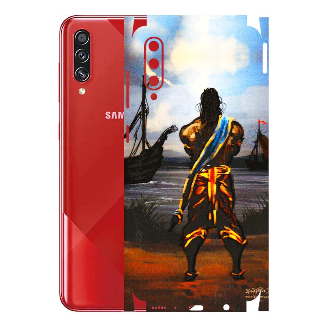 Samsung A/S Series Phone Skins (All Models) - Heavenly God Figure - 3D Embossed Finish (L-34) Samsung Galaxy A70s