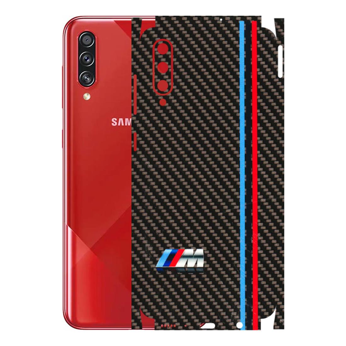 Samsung A/S Series Phone Skins (All Models) - BM Carbon Fiber Feels - 3D Embossed Finish (L-38) Samsung Galaxy A70s