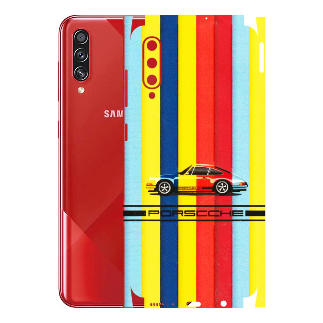 Samsung A/S Series Phone Skins (All Models) - Multicolour Porche - 3D Embossed Finish (L-39) Samsung Galaxy A70s