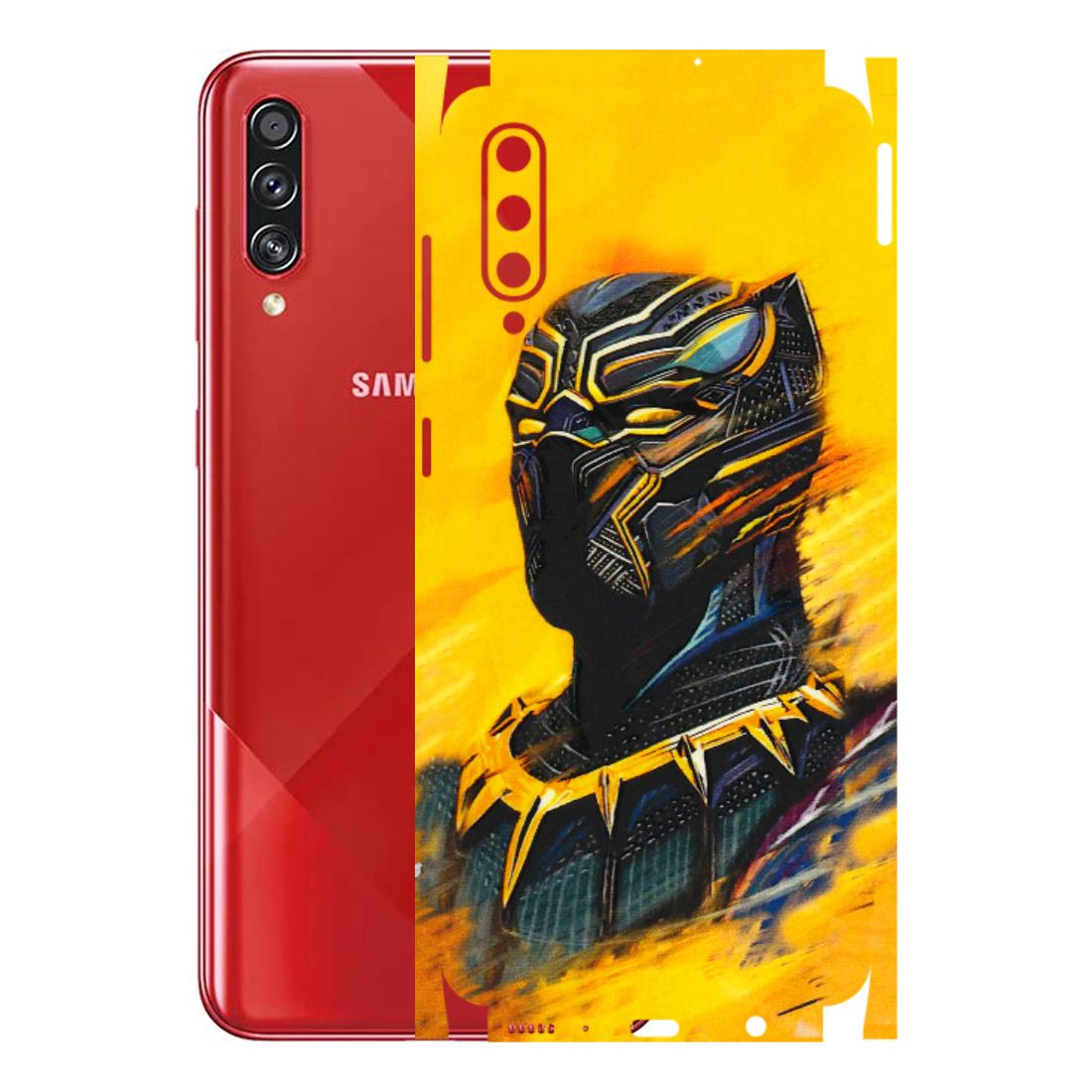 Samsung A/S Series Phone Skins (All Models) - Yellow Panther - 3D Embossed Finish (L-54) Samsung Galaxy A70s