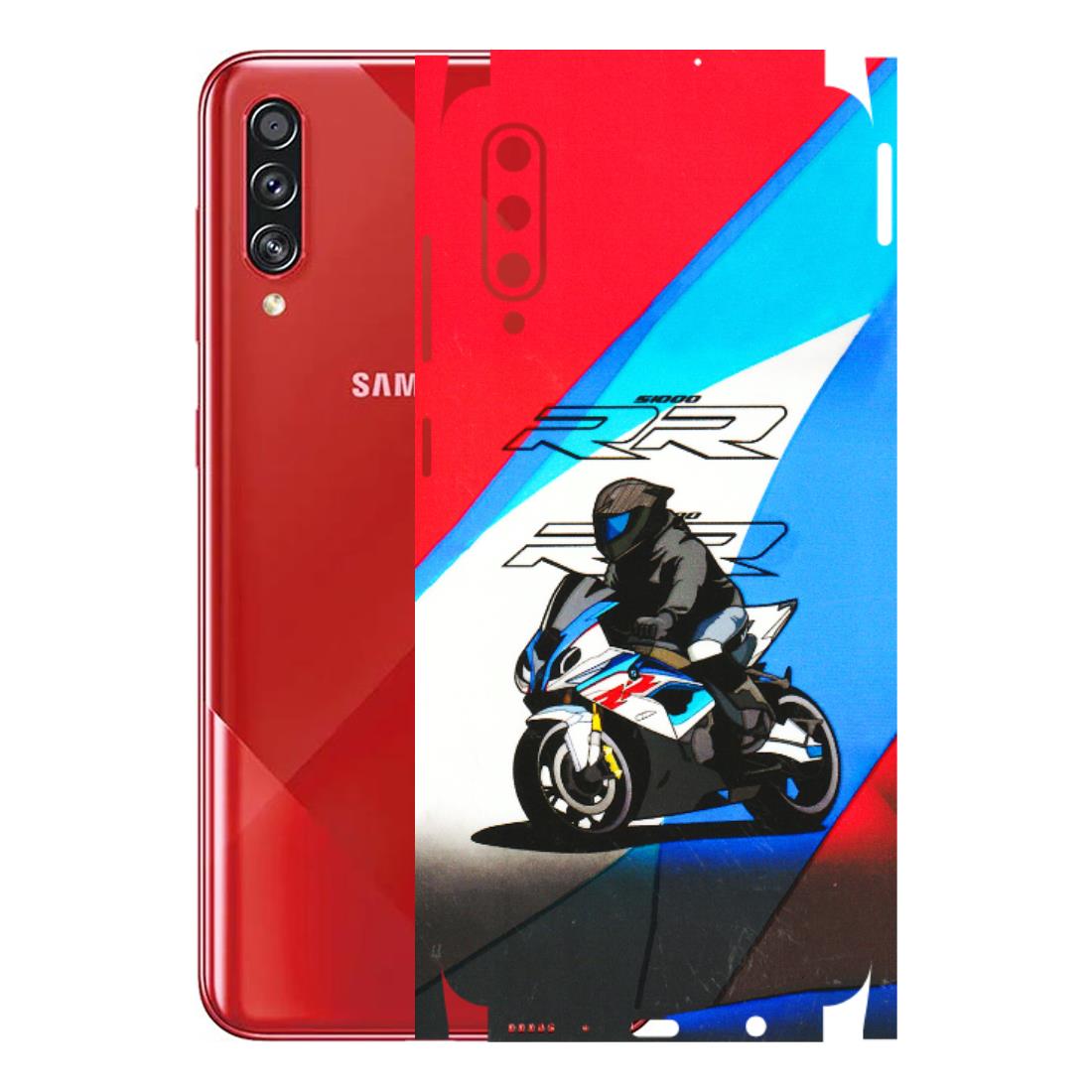 Samsung A/S Series Phone Skins (All Models) - Bikers Love - 3D Embossed Finish (L-58) Samsung Galaxy A70s