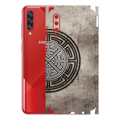 Samsung A/S Series Phone Skins (All Models) - Mysterious Circular Design - 3D Embossed Finish (L-63) Samsung Galaxy A70s