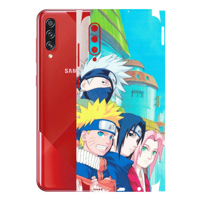 Samsung A/S Series Phone Skins (All Models) - Team Minato And Kakashi - Matte Finish (M-101) Samsung Galaxy A70s
