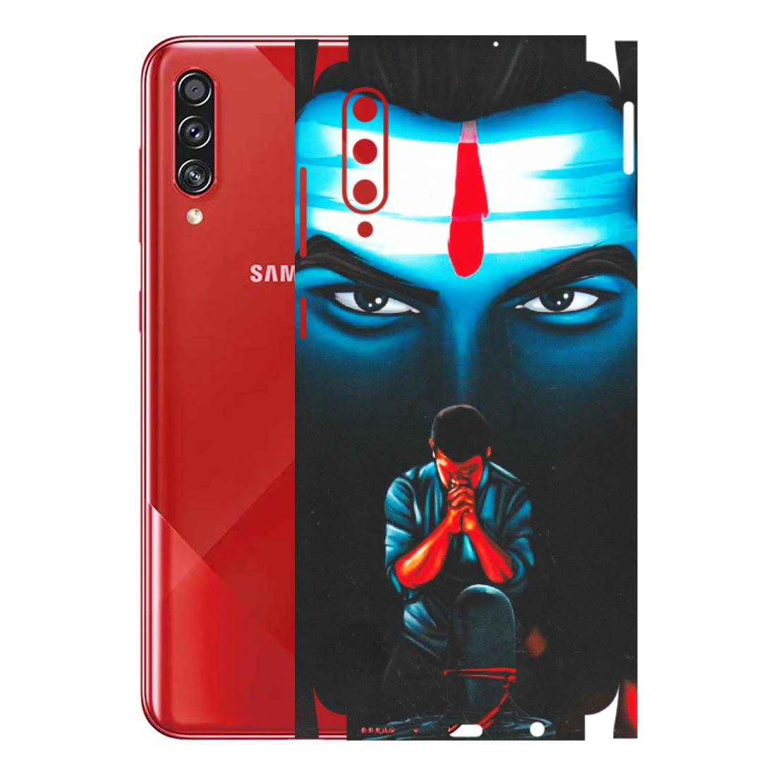 Samsung A/S Series Phone Skins (All Models) - Mahakal Bhakt - Matte Finish (M-112) Samsung Galaxy A70s