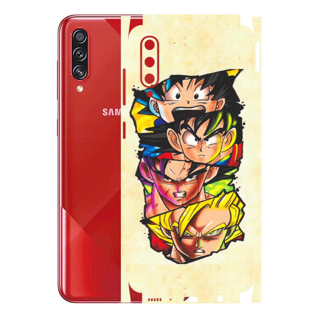 Samsung A/S Series Phone Skins (All Models) - Angry Multi Anime - Matte Finish (M-113) Samsung Galaxy A70s