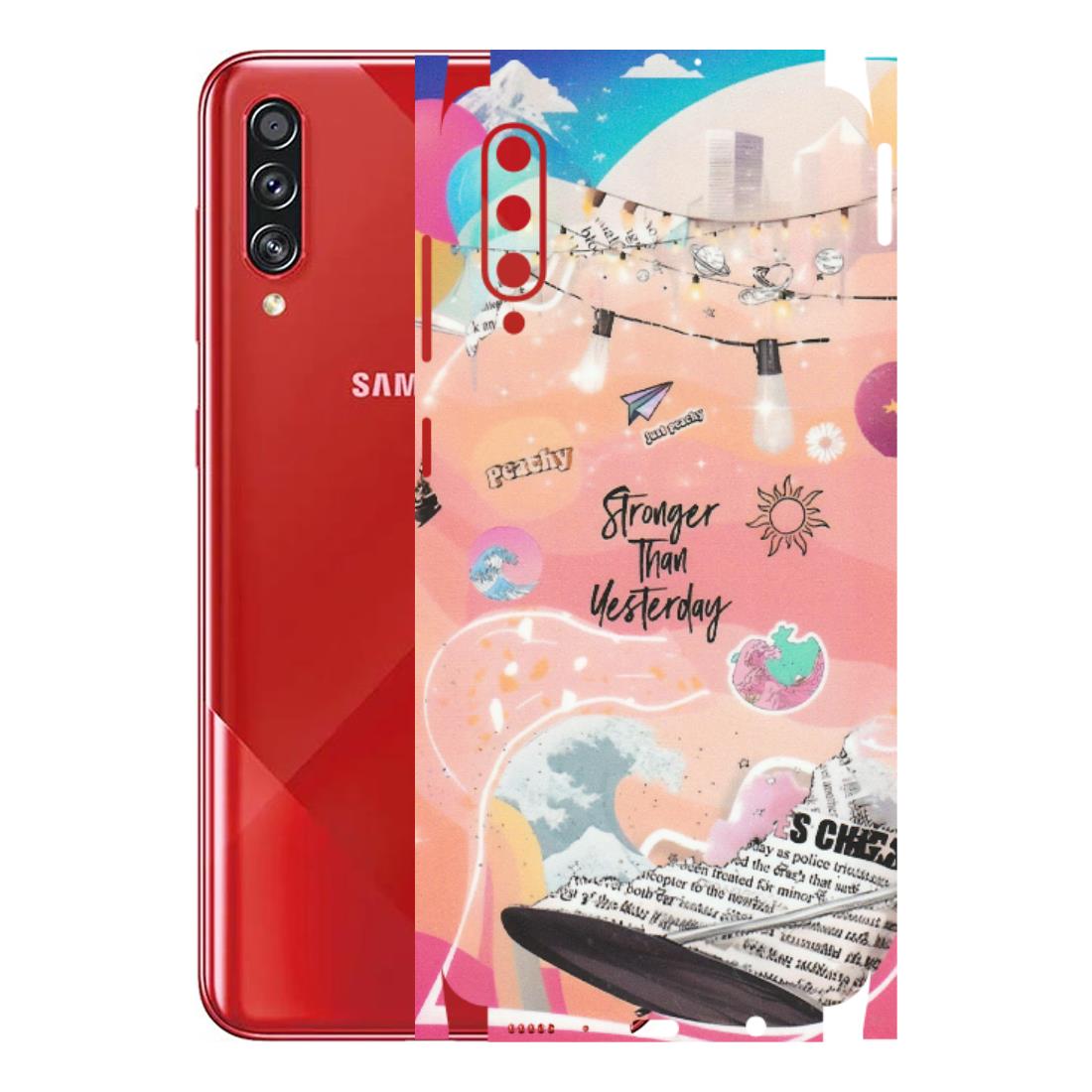 Samsung A/S Series Phone Skins (All Models) - Stronger Then Yesterday - Matte Finish (M-128) Samsung Galaxy A70s