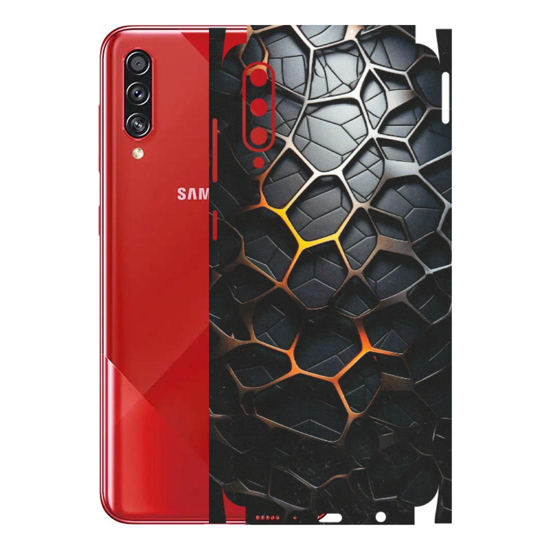 Samsung A/S Series Phone Skins (All Models) - New Abstract Graphite Tiles - Matte Finish (M-130) Samsung Galaxy A70s