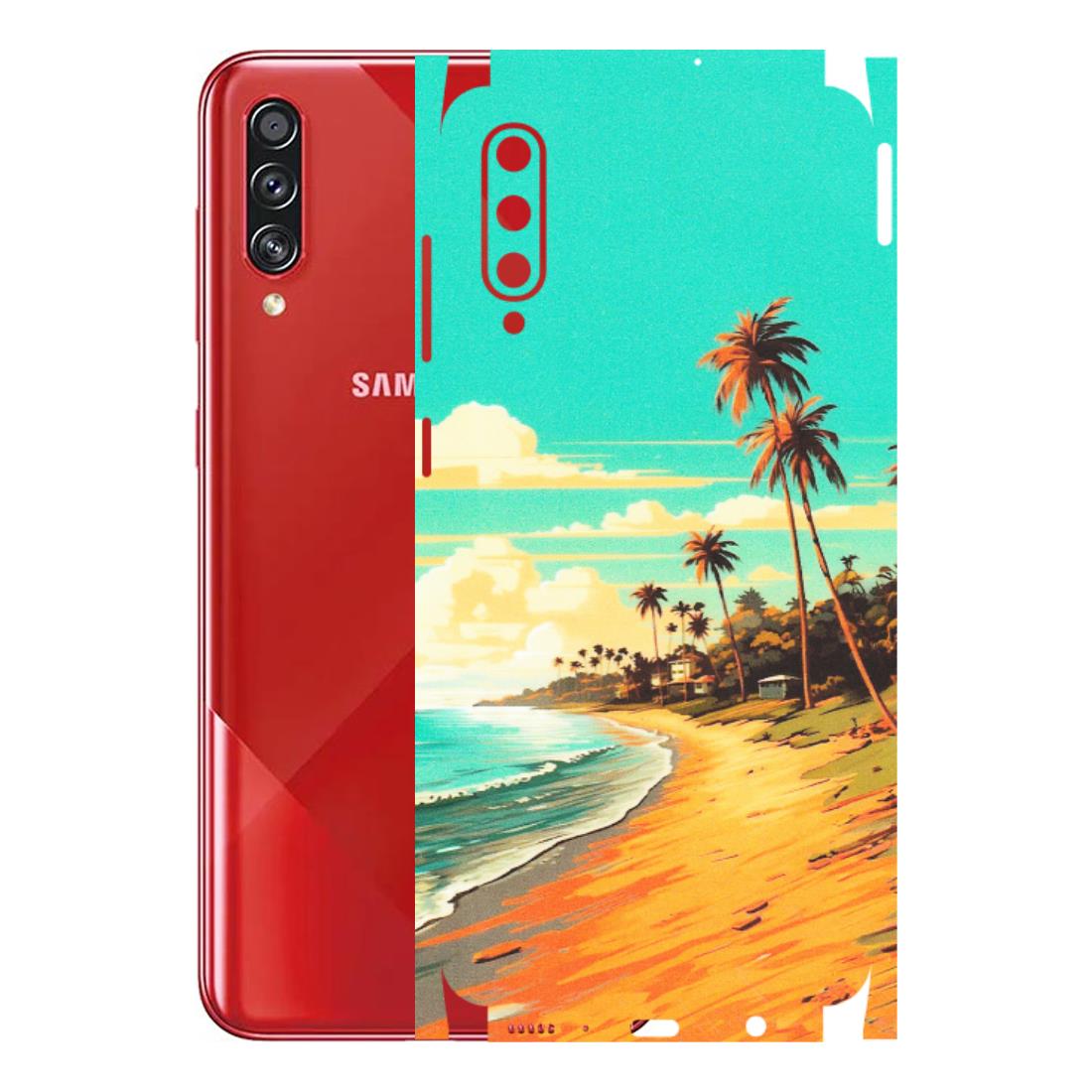 Samsung A/S Series Phone Skins (All Models) - Miami Beach - Matte Finish (M-136) Samsung Galaxy A70s