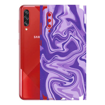 Samsung A/S Series Phone Skins (All Models) - Hazy Purple Nights - Matte Finish (M-14) Samsung Galaxy A70s