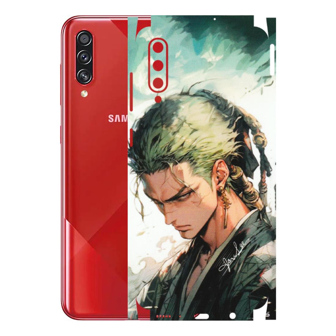 Samsung A/S Series Phone Skins (All Models) - New Roronoa Zoro One Picece Anime - Matte Finish (M-140) Samsung Galaxy A70s