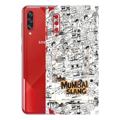 Samsung A/S Series Phone Skins (All Models) - The Mumbai Slang - Matte Finish (M-142) Samsung Galaxy A70s