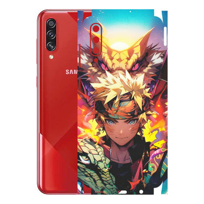 Samsung A/S Series Phone Skins (All Models) - Angry Naruto Anime - Matte Finish (M-148) Samsung Galaxy A70s
