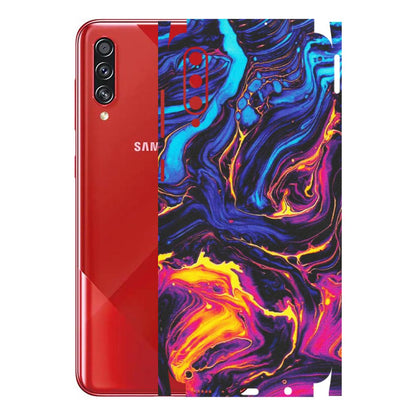 Samsung A/S Series Phone Skins (All Models) - Abstract Paint Classy - Matte Finish (M-15) Samsung Galaxy A70s