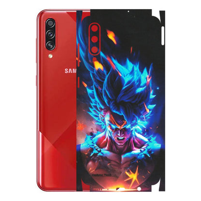 Samsung A/S Series Phone Skins (All Models) - Angry Goku Dragon Ball Anime - Matte Finish (M-150) Samsung Galaxy A70s