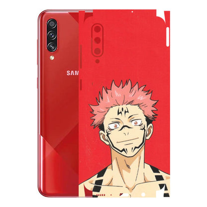 Samsung A/S Series Phone Skins (All Models) - Ryomen Sukuna Fun Anime - Matte Finish (M-153) Samsung Galaxy A70s