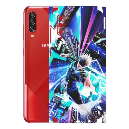 Samsung A/S Series Phone Skins (All Models) - Manga Action Jujustu Kaisen Anime - Matte Finish (M-155) Samsung Galaxy A70s