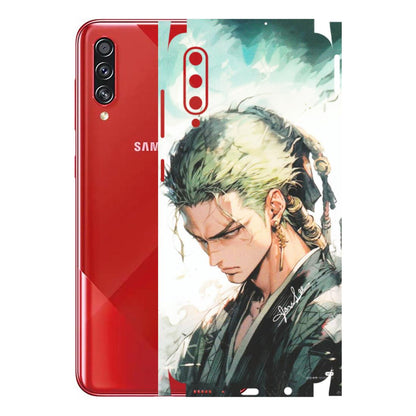 Samsung A/S Series Phone Skins (All Models) - Pirate Hunter One Piece Anime - Matte Finish (M-157) Samsung Galaxy A70s