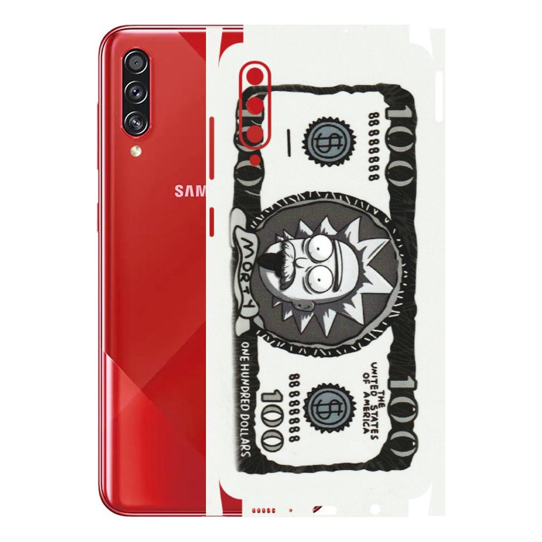 Samsung A/S Series Phone Skins (All Models) - Rick And Morty Hundred Dollar Anime - Matte Finish (M-161) Samsung Galaxy A70s