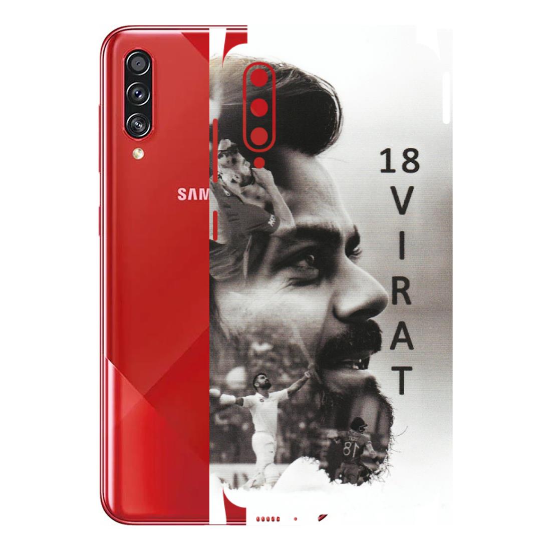 Samsung A/S Series Phone Skins (All Models) - Virat Kohli Cricketer - Matte Finish (M-163) Samsung Galaxy A70s