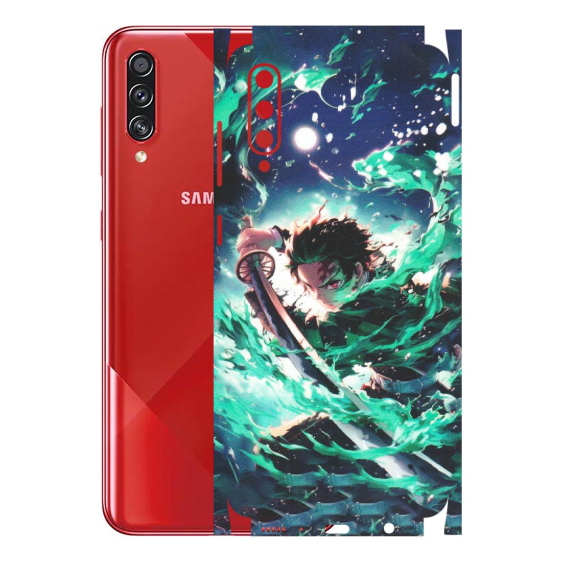Samsung A/S Series Phone Skins (All Models) - Sword Fighter Anime - Matte Finish (M-29) Samsung Galaxy A70s