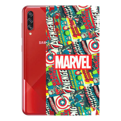 Samsung A/S Series Phone Skins (All Models) - Marvel Comic Lover - Matte Finish (M-30) Samsung Galaxy A70s