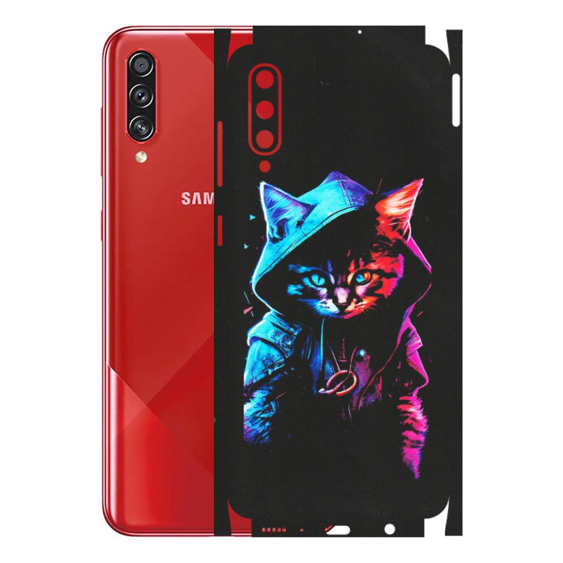 Samsung A/S Series Phone Skins (All Models) - Cyberpunk Cat - Matte Finish (M-45) Samsung Galaxy A70s