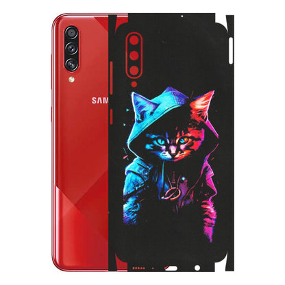Samsung A/S Series Phone Skins (All Models) - Cyberpunk Cat - Matte Finish (M-45) Samsung Galaxy A70s