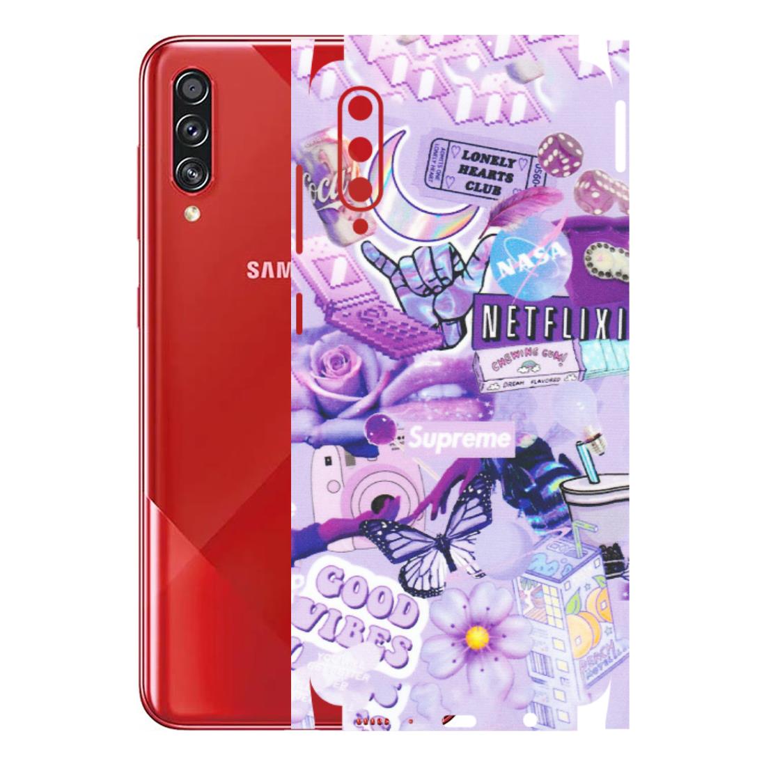 Samsung A/S Series Phone Skins (All Models) - Supreme Purple Magic - Matte Finish (M-88) Samsung Galaxy A70s