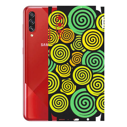 Samsung A/S Series Phone Skins (All Models) - Crazy Spiral - Matte Finish (M-91) Samsung Galaxy A70s