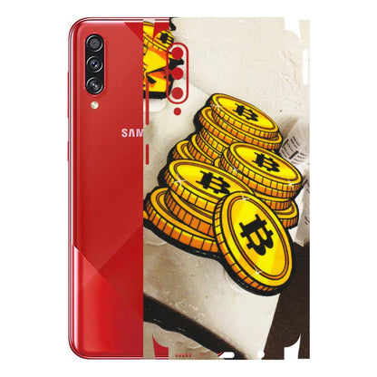 Samsung A/S Series Phone Skins (All Models) - Billionaire Bitcoin Collection - Matte Finish (M-92) Samsung Galaxy A70s