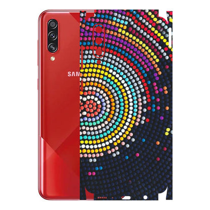 Samsung A/S Series Phone Skins (All Models) - Rainbow Dot Mandala - Matte Finish (M-97) Samsung Galaxy A70s