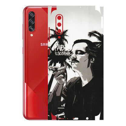 Samsung A/S Series Phone Skins (All Models) - Pab Escobar - Transparent Finish (T-05) Samsung Galaxy A70s