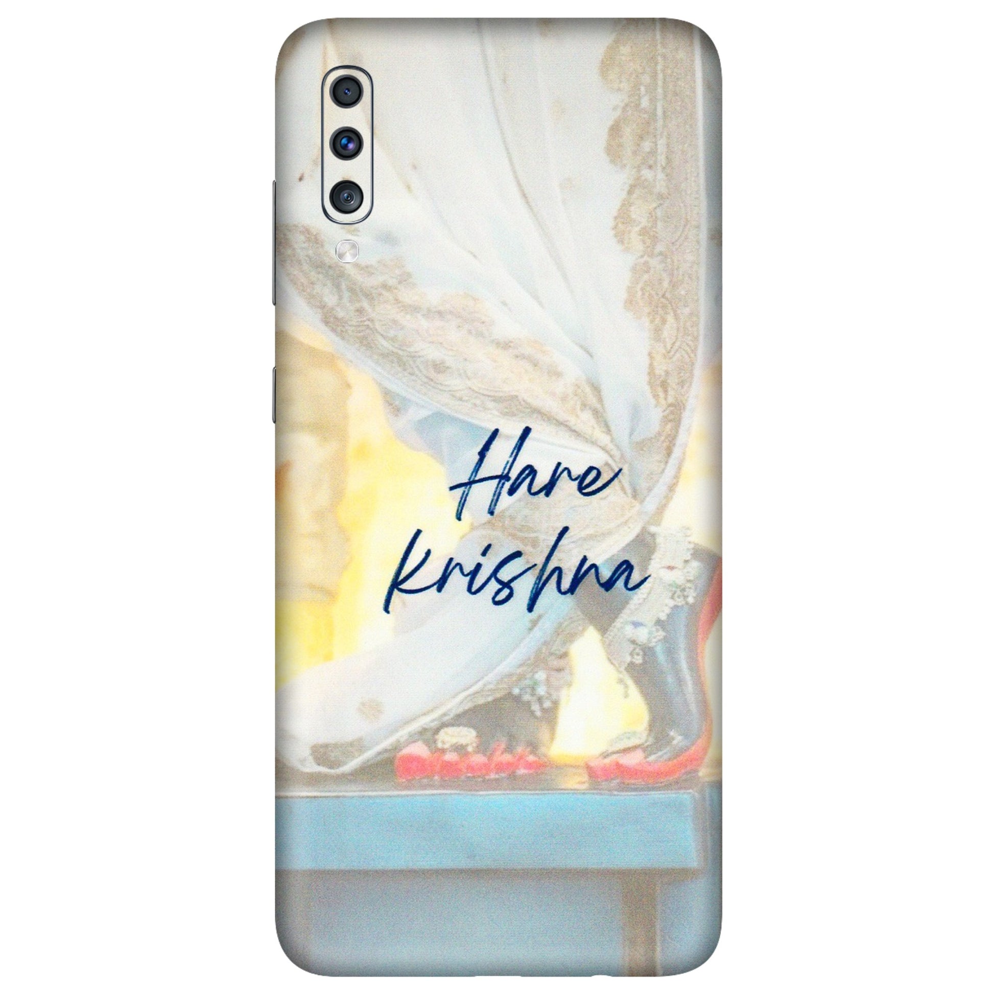 Samsung A/S Series Phone Skins (All Models) - Hare Krishna - 3D Embossed Finish (L-03) Samsung Galaxy A70