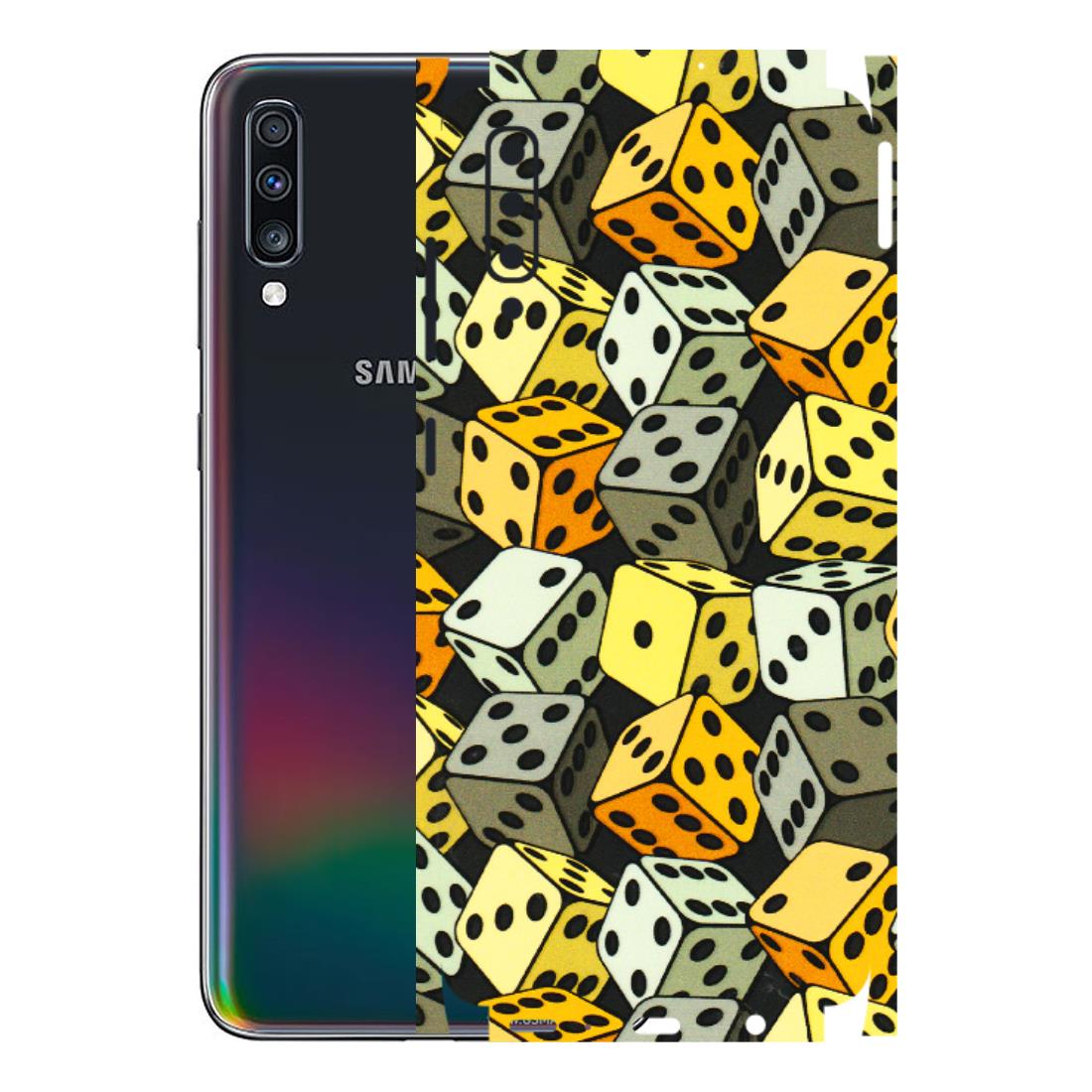 Samsung A/S Series Phone Skins (All Models) - Dices Of Life - 3D Embossed Finish (L-04) Samsung Galaxy A70