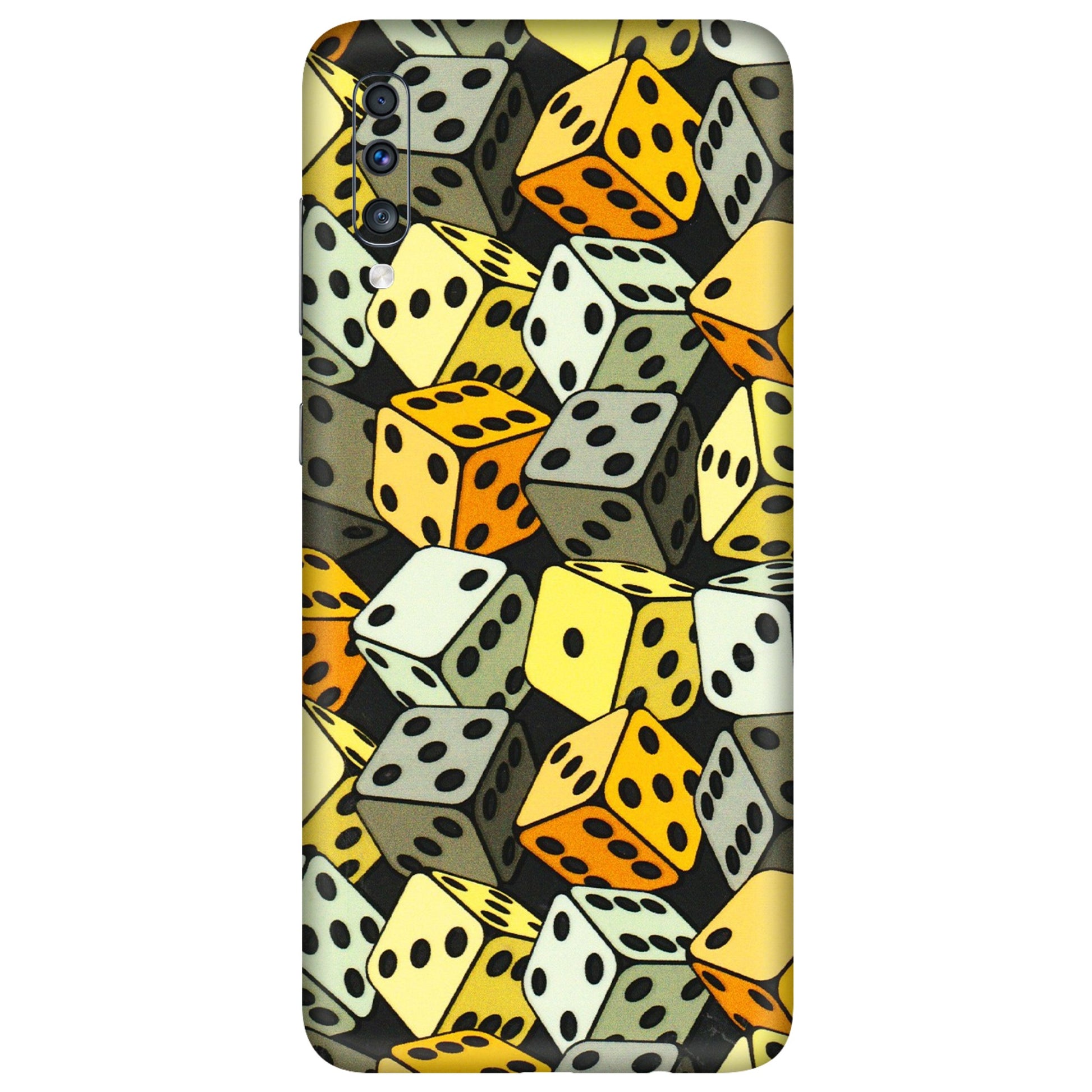 Samsung A/S Series Phone Skins (All Models) - Dices Of Life - 3D Embossed Finish (L-04) Samsung Galaxy A70