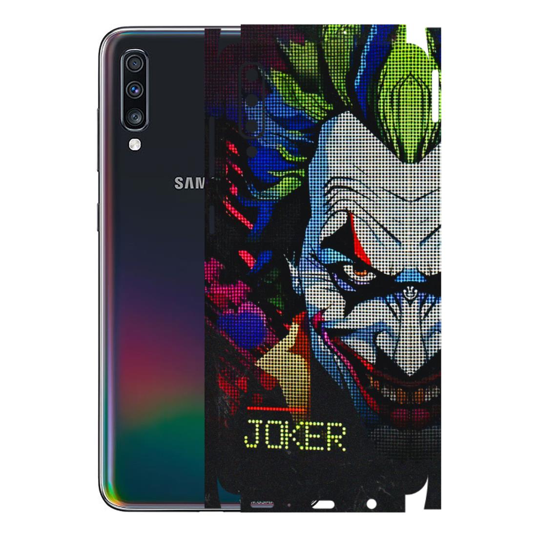 Samsung A/S Series Phone Skins (All Models) - Joker Dot Matrix - 3D Embossed Finish (L-08) Samsung Galaxy A70