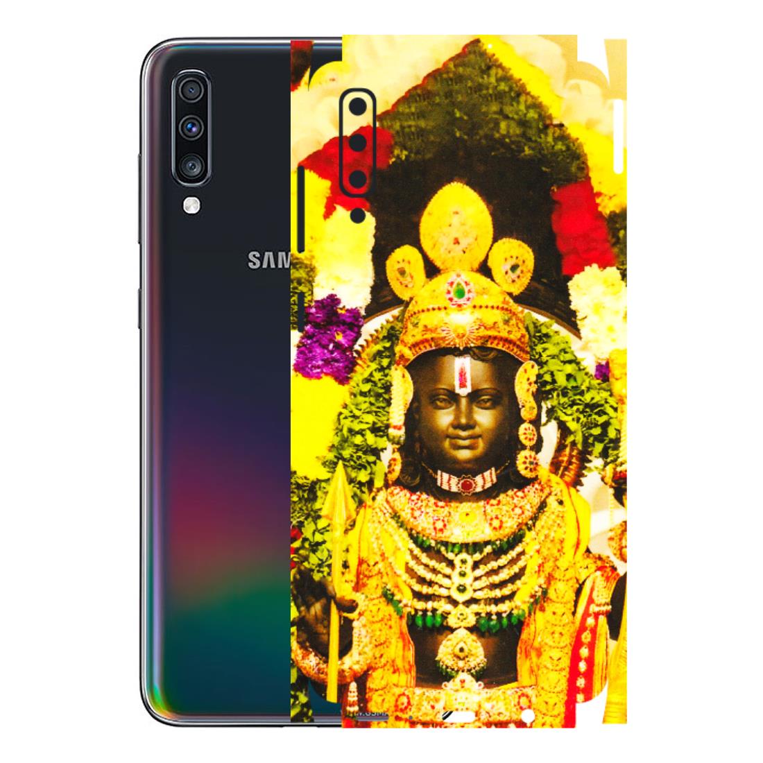 Samsung A/S Series Phone Skins (All Models) - Ram Lalla Ayodhya - 3D Embossed Finish (L-103) Samsung Galaxy A70