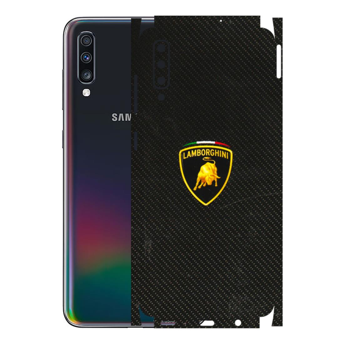 Samsung A/S Series Phone Skins (All Models) - Dotted Lambo - 3D Embossed Finish (L-105) Samsung Galaxy A70