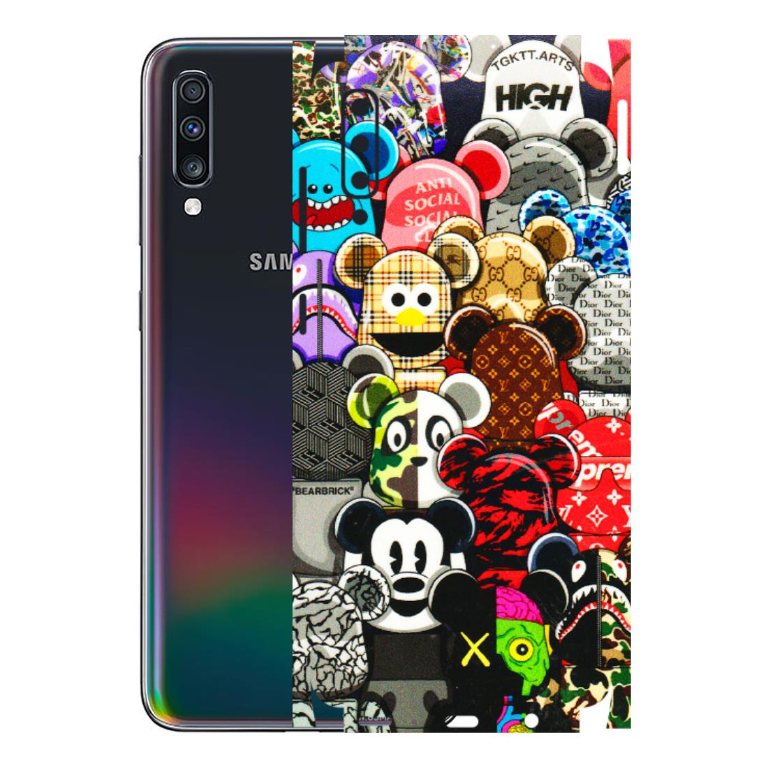 Samsung A/S Series Phone Skins (All Models) - More Mickey Mouses - 3D Embossed Finish (L-118) Samsung Galaxy A70