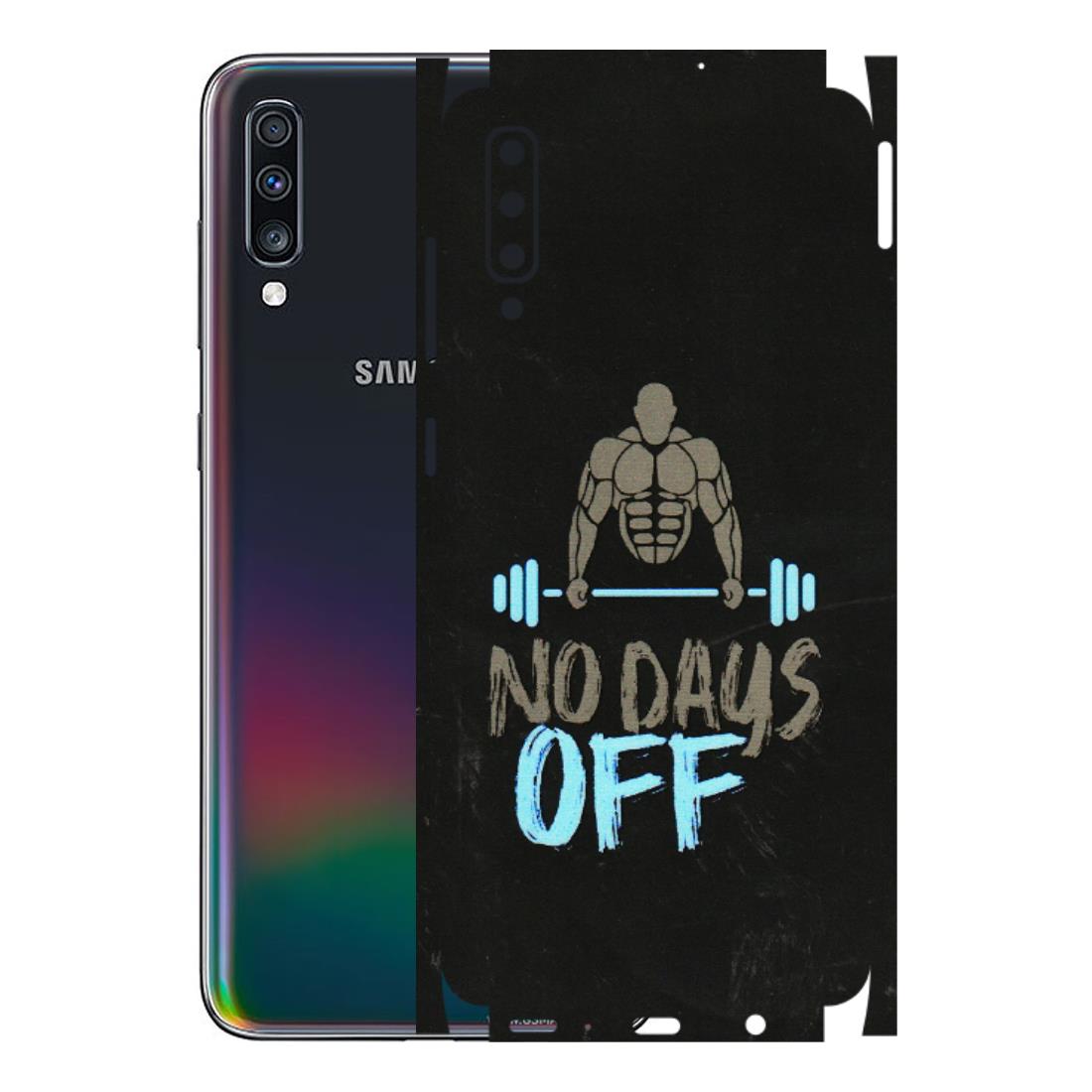 Samsung A/S Series Phone Skins (All Models) - Gym Lover - 3D Embossed Finish (L-127) Samsung Galaxy A70