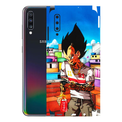 Samsung A/S Series Phone Skins (All Models) - Vegeta - 3D Embossed Finish (L-136) Samsung Galaxy A70