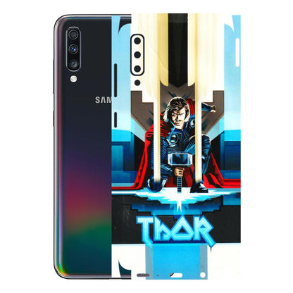 Samsung A/S Series Phone Skins (All Models) - Thor - 3D Embossed Finish (L-137) Samsung Galaxy A70