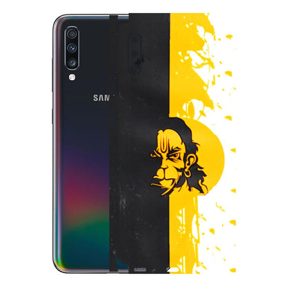 Samsung A/S Series Phone Skins (All Models) - Bajrangbali - 3D Embossed Finish (L-151) Samsung Galaxy A70