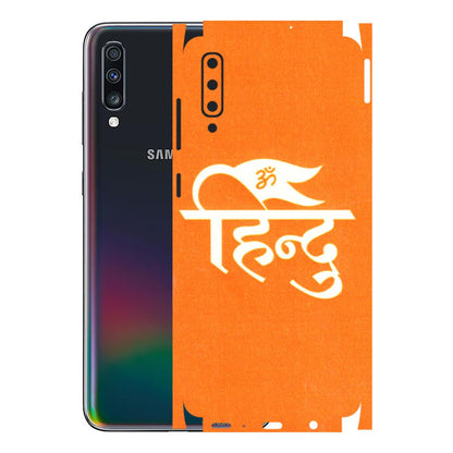Samsung A/S Series Phone Skins (All Models) - Hindu Kesari - 3D Embossed Finish (L-154) Samsung Galaxy A70