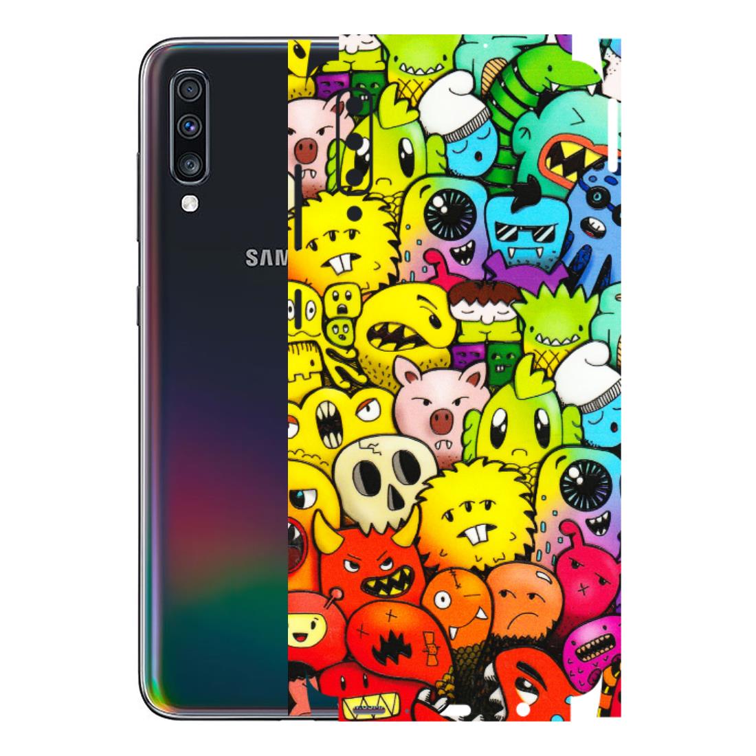 Samsung A/S Series Phone Skins (All Models) - Angry Funkies - 3D Embossed Finish (L-169) Samsung Galaxy A70