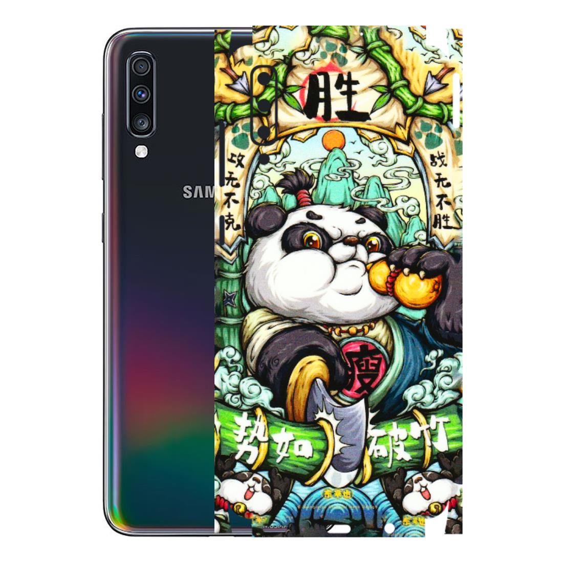 Samsung A/S Series Phone Skins (All Models) - Royal Rich Panda - 3D Embossed Finish (L-170) Samsung Galaxy A70