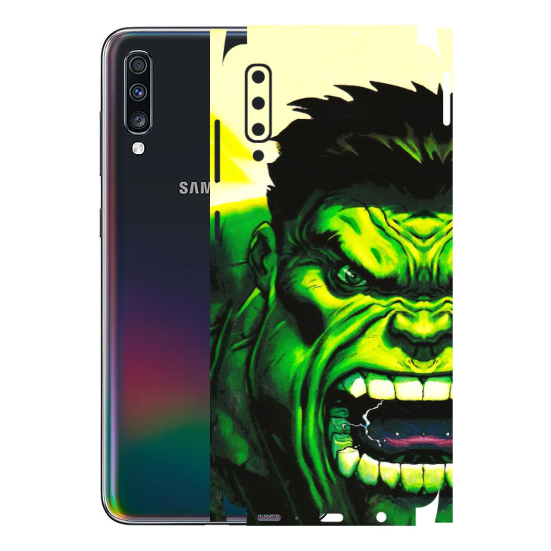 Samsung A/S Series Phone Skins (All Models) - Hulk - 3D Embossed Finish (L-180) Samsung Galaxy A70